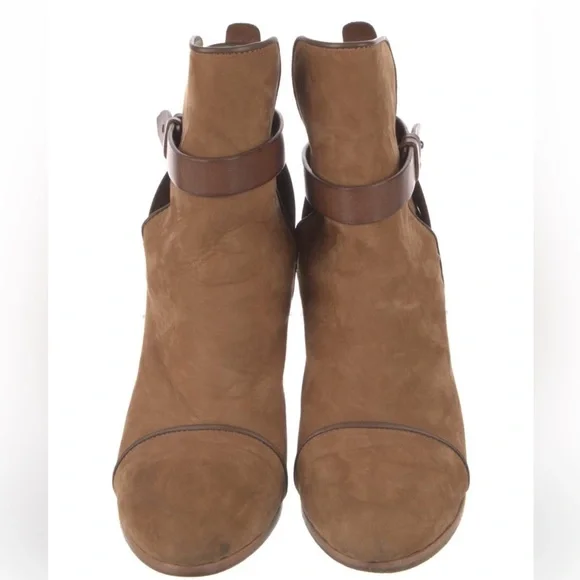 rag & bone Tan Leather Ankle Boots - Picture 3 of 4